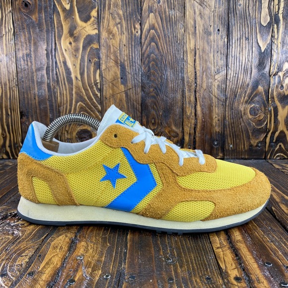 CONVERSE ALL STAR‎ AUCKLAND RACER LOW MEN SNEAKERS ORANGE/YELLOW 140652C SIZE 12 - Picture 3 of 10